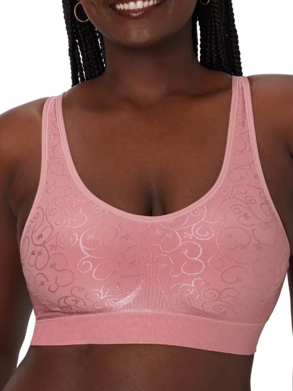 Women’s Beautifully You Seamless Wireless Bra Size L